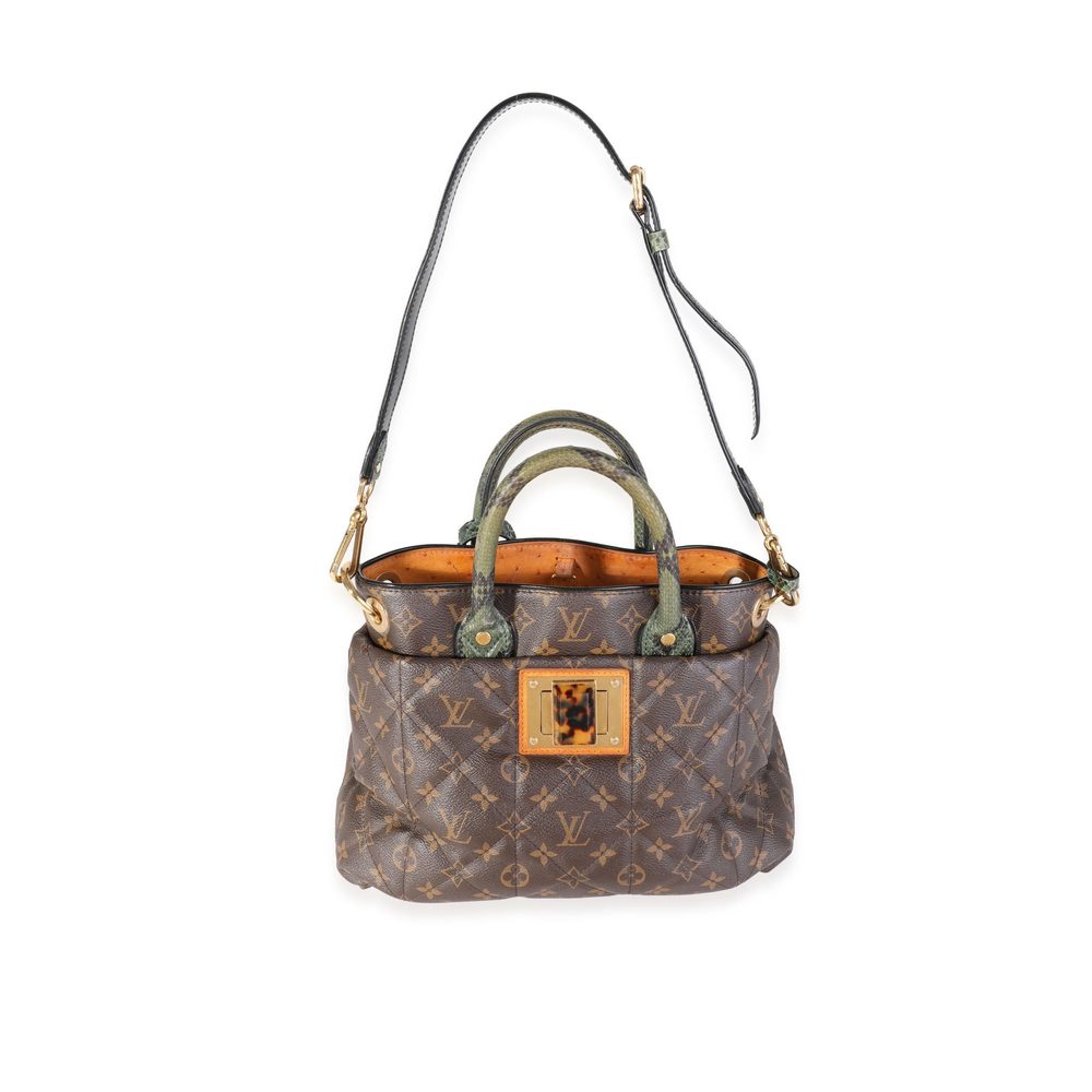 Louis Vuitton Monogram Canvas & Python Etoile Exo… - image 4
